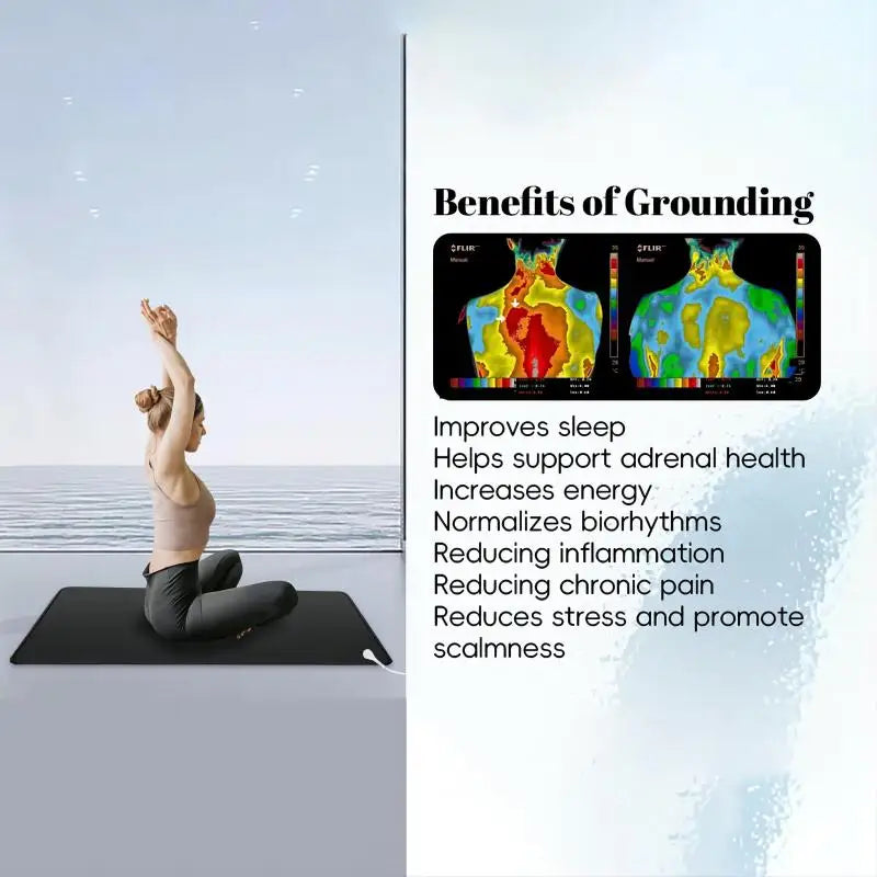 Earthing Grounding Mat for Improving Sleep